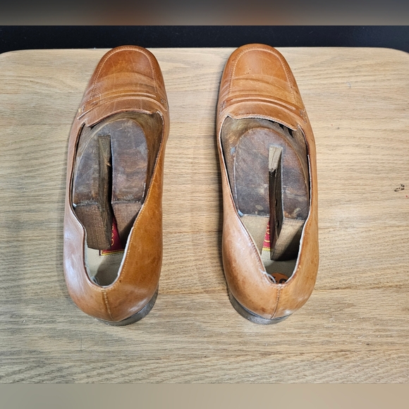 Cole Haan Made in Italy Tan Leather Loafer Shoes Size 8.5B main image 12